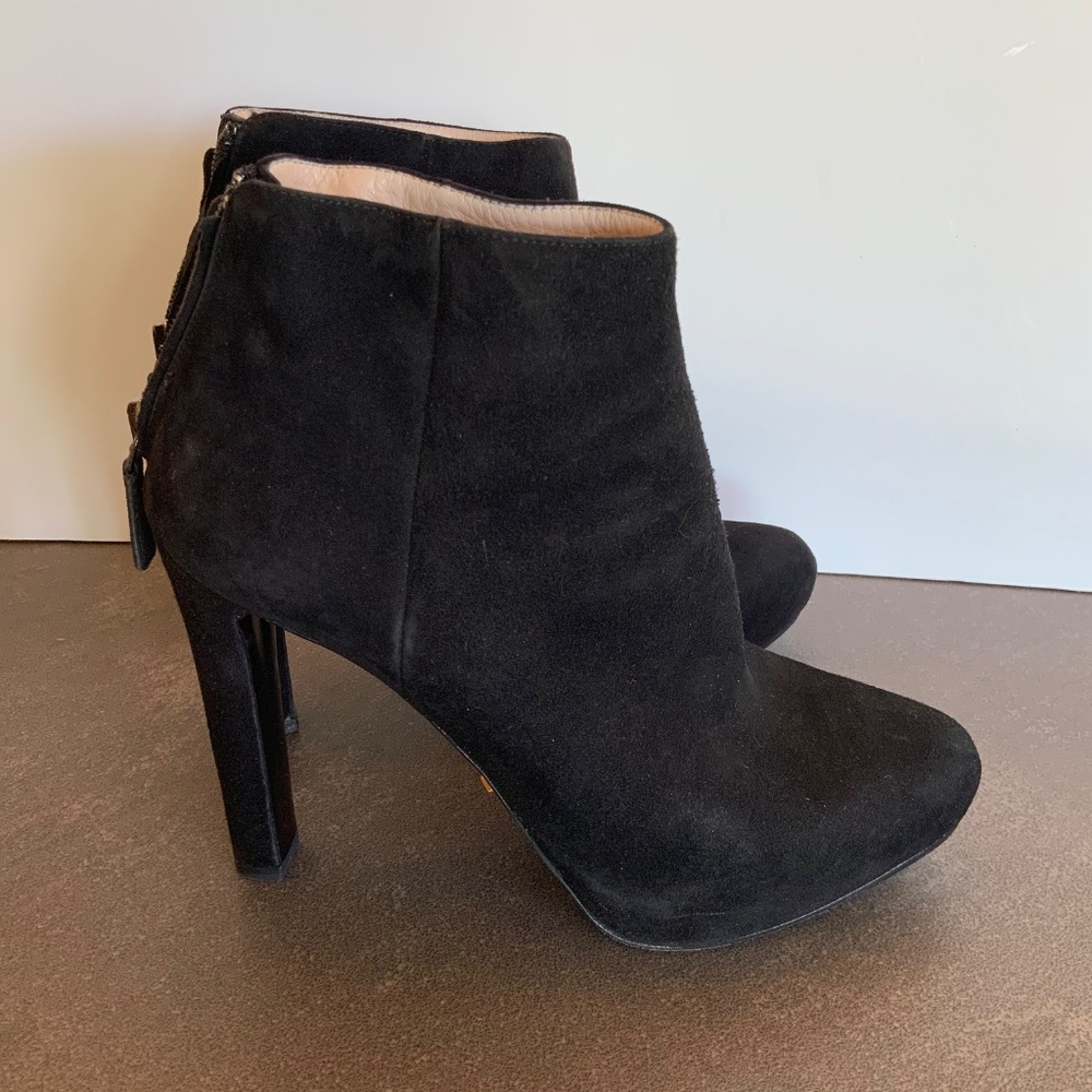 PRADA Black High Heel Booties - Picture 8 of 14
